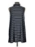 Sahalie Stripes Gray Blue Casual Dress Size L - photo 1