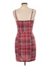 No Comment Plaid Red Cocktail Dress Size L - photo 2