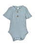 Unbranded Blue Short Sleeve Onesie Size 70 cm / US 6-9 MO - photo 1