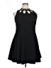 Forever 21 Plus Solid Black Cocktail Dress Size XL - photo 1
