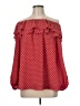 MICHAEL Michael Kors Red 3/4 Sleeve Blouse Size M - photo 1
