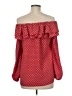 MICHAEL Michael Kors Red 3/4 Sleeve Blouse Size M - photo 2
