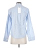 Dylan Stripes Blue Long Sleeve Button-Down Shirt Size XS - photo 2