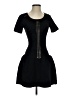 Maje Solid Black Cocktail Dress Size Sm (1) - photo 1