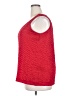 New Directions Red Sleeveless Blouse Size 2X - photo 5