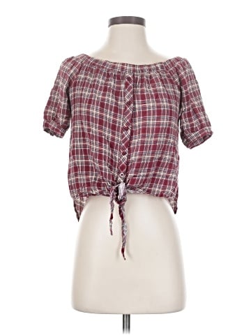 Polly & Esther Short Sleeve Blouse (view 1)