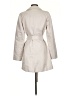 The Limited 100% Polyester Ivory Trenchcoat Size S - photo 2
