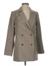 Vetta 100% Polyester Houndstooth Brown Blazer Size S - photo 1