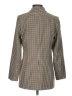 Vetta 100% Polyester Houndstooth Brown Blazer Size S - photo 2