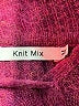 Knit Mix Burgundy Pullover Sweater Size M - photo 7