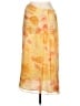 Pendleton 100% Silk Tropical Orange Silk Skirt Size 12 - photo 1