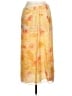 Pendleton 100% Silk Tropical Orange Silk Skirt Size 12 - photo 2