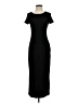 Bebe Solid Black Casual Dress Size S - photo 1