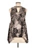 Jennifer Lopez Gray Sleeveless Blouse Size M - photo 1