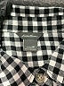 Eddie Bauer Checkered-gingham Black Long Sleeve Button-Down Shirt Size M - photo 7