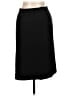 AKRIS 100% Rayon Solid Black Formal Skirt Size 10 - photo 2