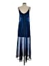 Express 100% Polyester Blue Casual Dress Size XS - photo 2