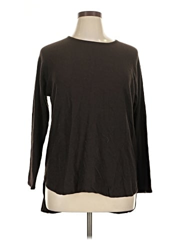 Joan Vass Pullover Sweater (view 1)