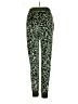Cozy Casuals Animal Print Green Casual Pants Size XS - photo 2