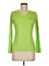 Avia 100% Polyester Green Long Sleeve T-Shirt Size M - photo 1