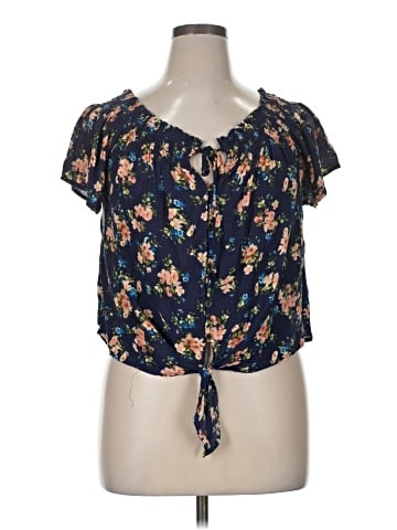 Jolt Short Sleeve Blouse (view 1)