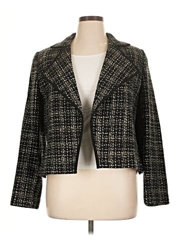 Linda Allard Ellen Tracy Wool Blazer (view 1)