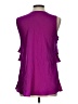 Daisy Fuentes 100% Polyester Purple Sleeveless Top Size L - photo 2