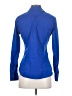 Express Design Studio Blue Long Sleeve Button-Down Shirt Size S - photo 2