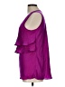Daisy Fuentes 100% Polyester Purple Sleeveless Top Size L - photo 5