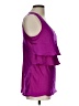 Daisy Fuentes 100% Polyester Purple Sleeveless Top Size L - photo 4