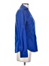 Express Design Studio Blue Long Sleeve Button-Down Shirt Size S - photo 4