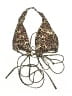 Unbranded Animal Print Brown Swimsuit Top Size XS (estimated) - photo 2