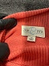 Jun & Ivy Orange Short Sleeve Turtleneck Size M - photo 7