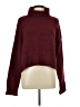 Lulus 100% Polyester Solid Burgundy Turtleneck Sweater Size L - photo 1