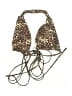 Unbranded Animal Print Brown Swimsuit Top Size XS (estimated) - photo 1