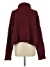 Lulus 100% Polyester Solid Burgundy Turtleneck Sweater Size L - photo 2