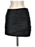Free People Solid Black Faux Leather Skirt Size 0 - photo 1
