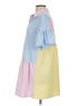 Shein 100% Polyester Color Block Pink Casual Dress Size 2 - photo 5