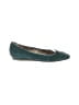 Diane von Furstenberg Color Block Teal Flats Size 7 - photo 1