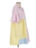Shein 100% Polyester Color Block Pink Casual Dress Size 2 - photo 4