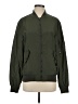 H&M L.O.G.G. 100% Polyamide Solid Green Jacket Size XS - photo 1