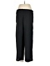 LUCCA 100% Polyester Solid Black Active Pants Size XS - photo 2