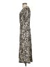 Lush Animal Print Tan Cocktail Dress Size XS - photo 5