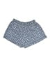 Rock Flower Paper 100% Polyester Print Blue Shorts Size S - photo 1