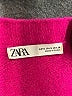 Zara Solid Pink Pullover Sweater Size S - photo 7