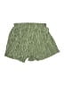 Unbranded 100% Polyester Metallic Green Shorts Size M - photo 2