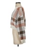 Shein 100% Acrylic Plaid Tan Pullover Sweater Size S - photo 5