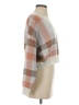 Shein 100% Acrylic Plaid Tan Pullover Sweater Size S - photo 4