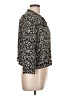 J.Crew 100% Polyester Black Long Sleeve Blouse Size L - photo 4