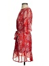 Selfie Leslie 100% Polyester Paisley Red Cocktail Dress Size XS - photo 5